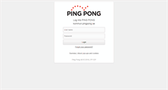Desktop Screenshot of kommun.pingpong.se