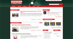 Desktop Screenshot of pingpong.com.pl