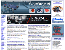 Tablet Screenshot of pingpong.pl